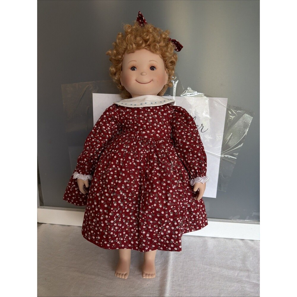 1999 Delafield Doll & Bear Company LIZZIE  16" Porcelain Doll Sherri Buck 1st Ed